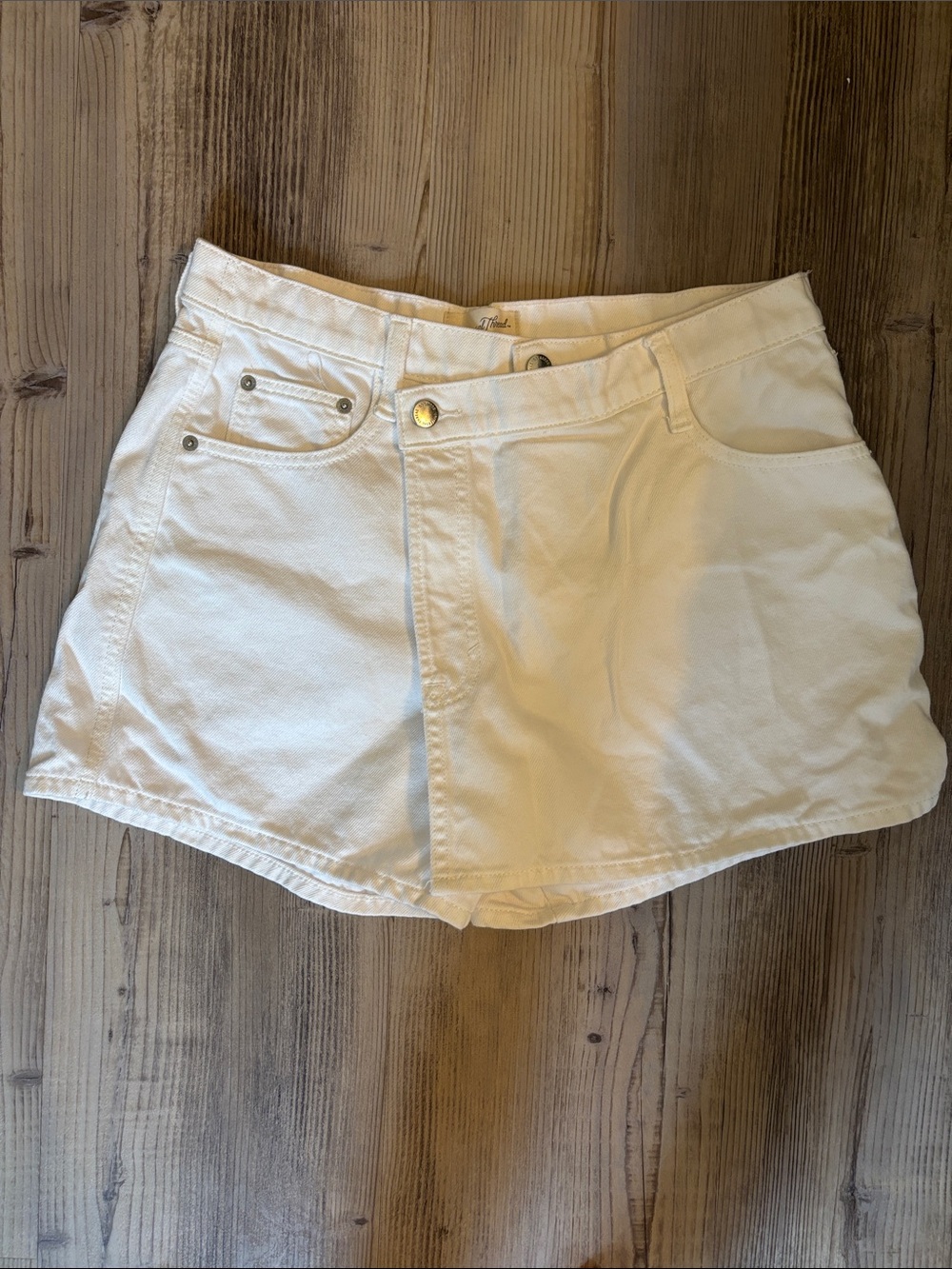 White Skort